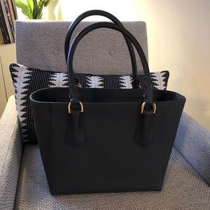 Dagne Dover Tote in Steel Grey